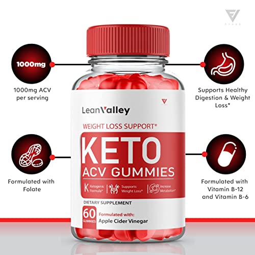 (2 Pack) Lean Valley Keto ACV Gummies Advanced Weight Loss Formula - Lean Valley FyvusBuy Supplements Australia