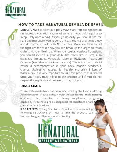 Semilla de Brazil 100% Authentic Brasil Seed All Natural Supplement Pure Brazilian H&NaturalBuy Supplements Australia