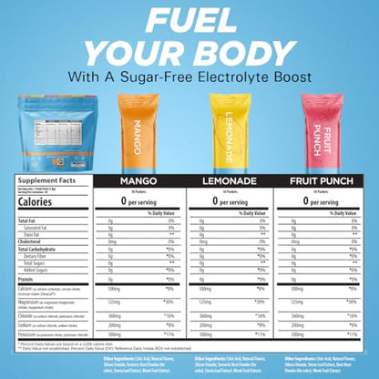 Keto Vitals Original Electrolytes Powder Packets | Keto Friendly Electrolyte Travel Packets Keto VitalsBuy Supplements Australia
