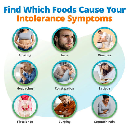 5Strands Food Intolerance Test, Accurate Hair Analysis, 658 Items Tested, at Home Food Sensitivity Test Kit for Adults & Kids, Gut Health Test, Results in 4 Days - Maple Wellness Supplements