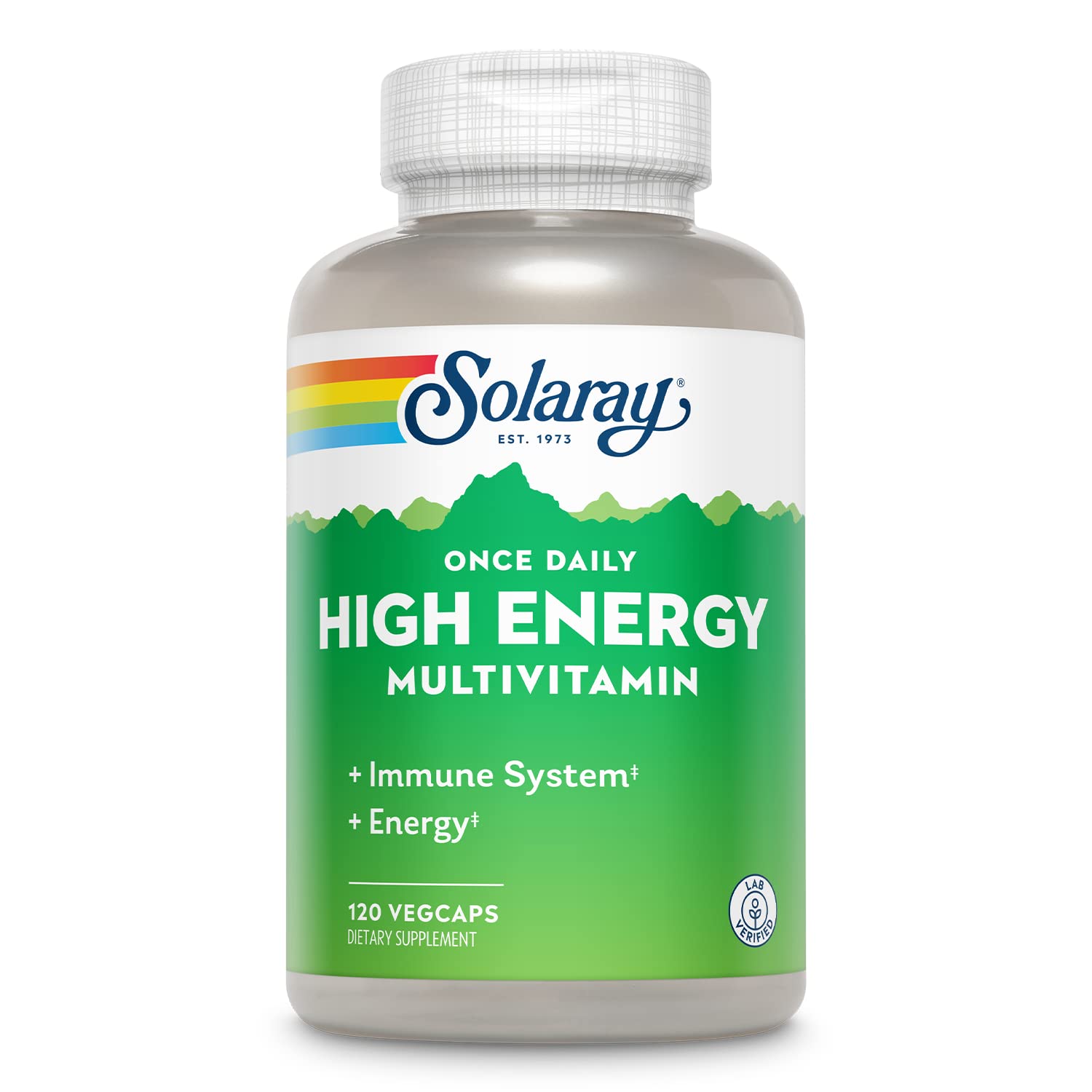 SOLARAY Once Daily High Energy Multivitamin for Women and Men - Energy Supplements - Immune Support w/Vitamin C, A, D and E, Vitamin B Complex SOLARAYBuy Supplements Australia