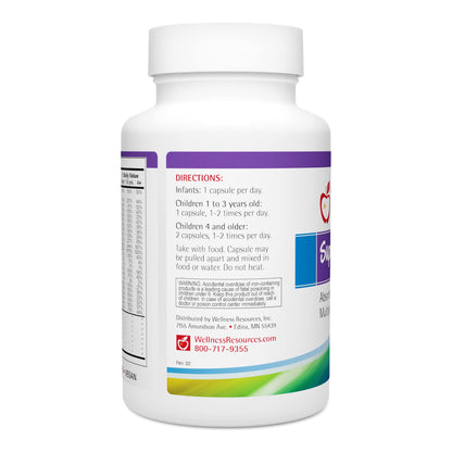 Super Mini-Multi - Children's Multivitamin Swallowable Capsules with Methyl Folate, Methyl B12 and Coenzyme B Vitamins for Growth