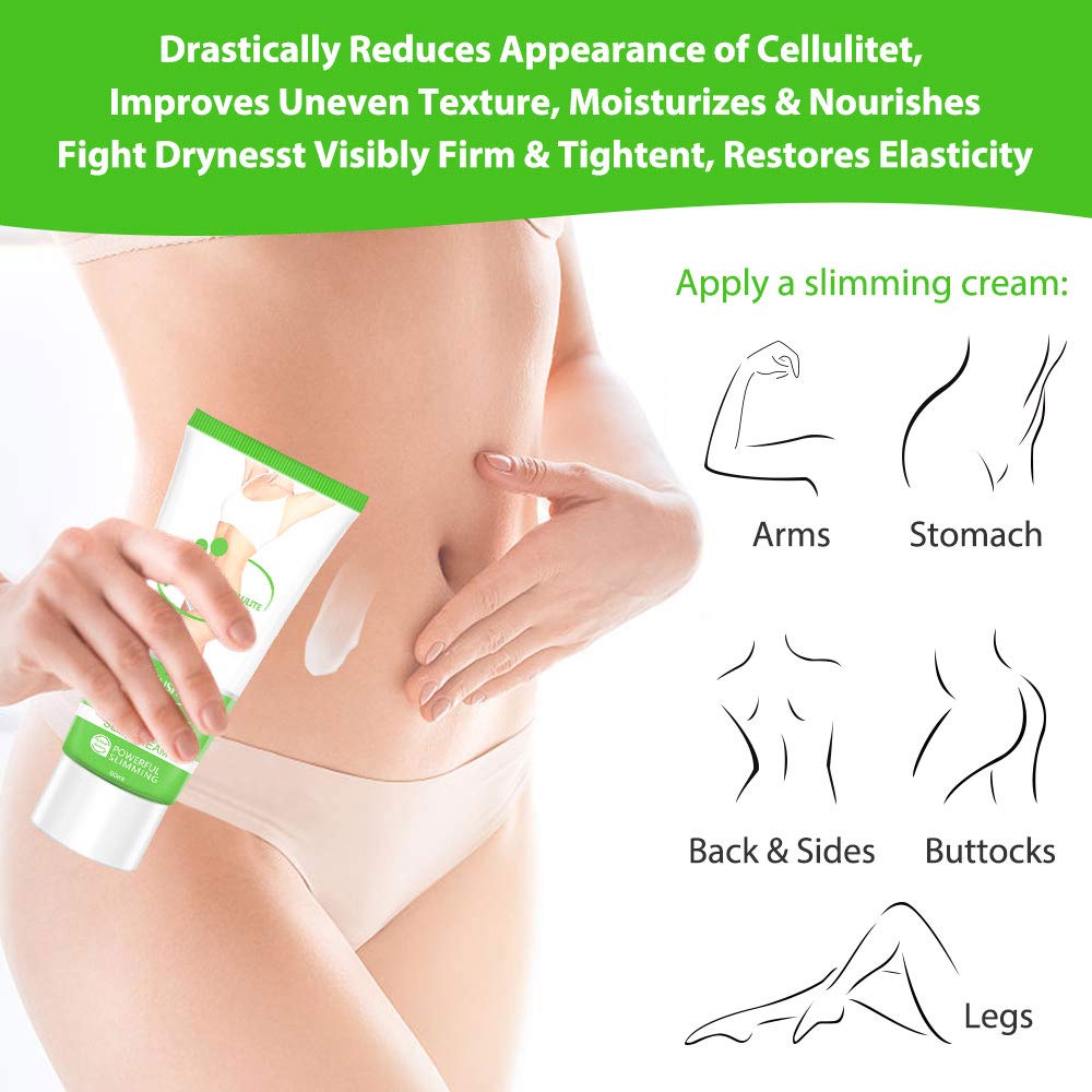 Hot Cream 2 Pack, Cellulite Slimming & Firming Cream, Body Fat Burning Massage Gel AIQIUSHABuy Supplements Australia