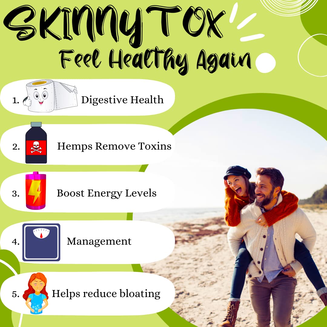 Skinnytox 15 Day Colon Cleanse Detox, Supports Healthy Bowel Movements Flushes Toxins Advanced BionetixBuy Supplements Australia