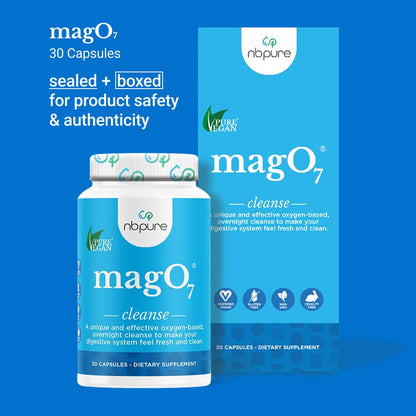 nbpure Mag O7 Oxygen Digestive System and Colon Cleanse and Detox Capsules nbpureBuy Supplements Australia