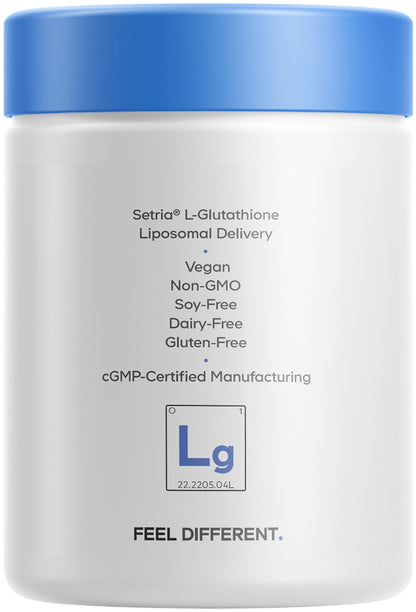 Codeage Liposomal Glutathione Supplement - Pure Reduced Setria L-Glutathione, Liposomal Delivery, Phospholipid Complex - Vegan, Non-GMO - 2-Pack CodeageBuy Supplements Australia