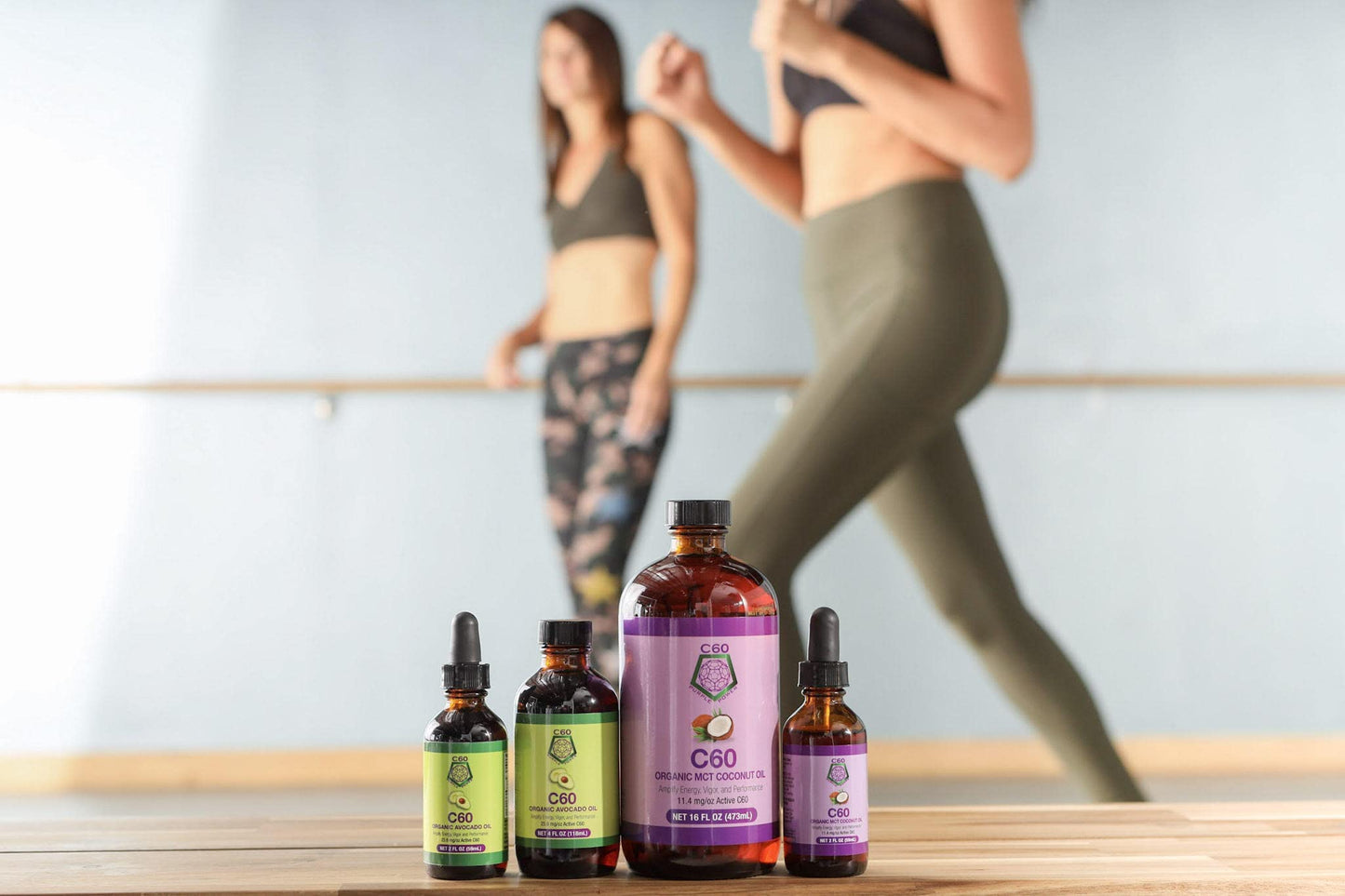 C60 Power C60 in Organic Avocado Oil - Natural Wellness & Antioxidant Support for Men & Women, 99.99% Pure Carbon Fullerenes, Promotes Energy, Mental Clarity, & Stamina - 4 fl oz Bottle C60 Purple PowerBuy Supplements Australia