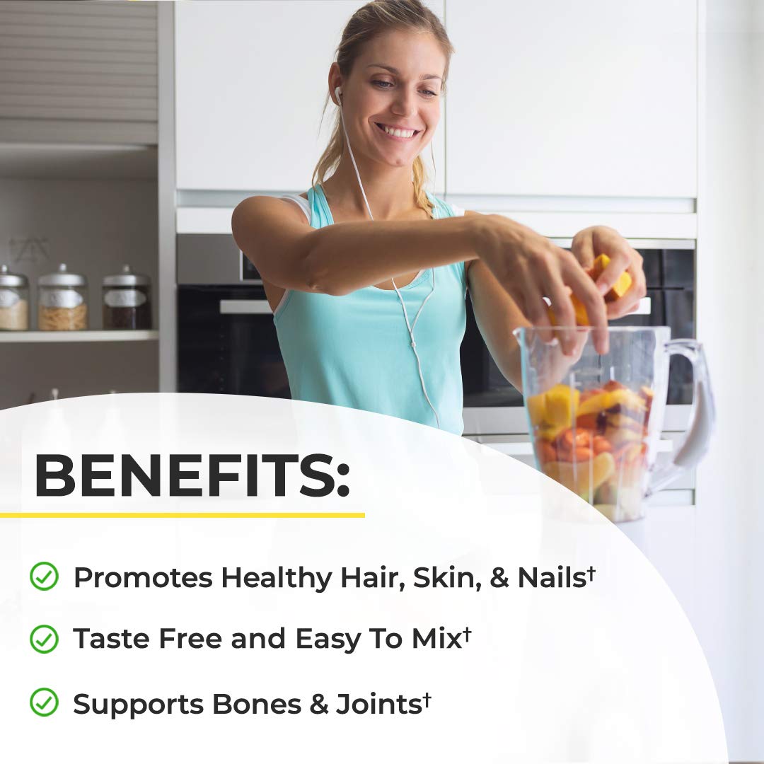 Collagen Peptides Powder - Grass Fed, Pasture Raised with Aminos - Promotes Healthy BioSchwartzBuy Supplements Australia