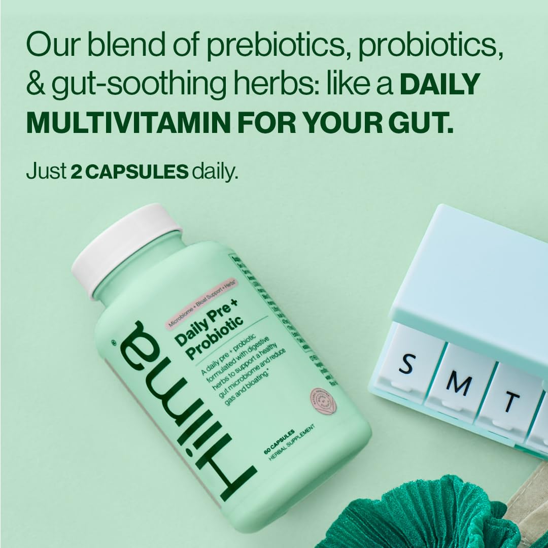 Hilma Daily Pre + Probiotic + Herbs - Support a Healthy Gut While Reducing Gas & Bloating HilmaBuy Supplements Australia