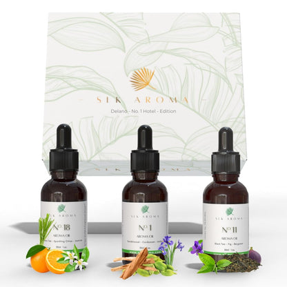 SLK Aroma - The No. 1 - Niche Blend of Essential Oils - Sandalwood, Cedarwood, Amber, Musk SLK AromaBuy Supplements Australia