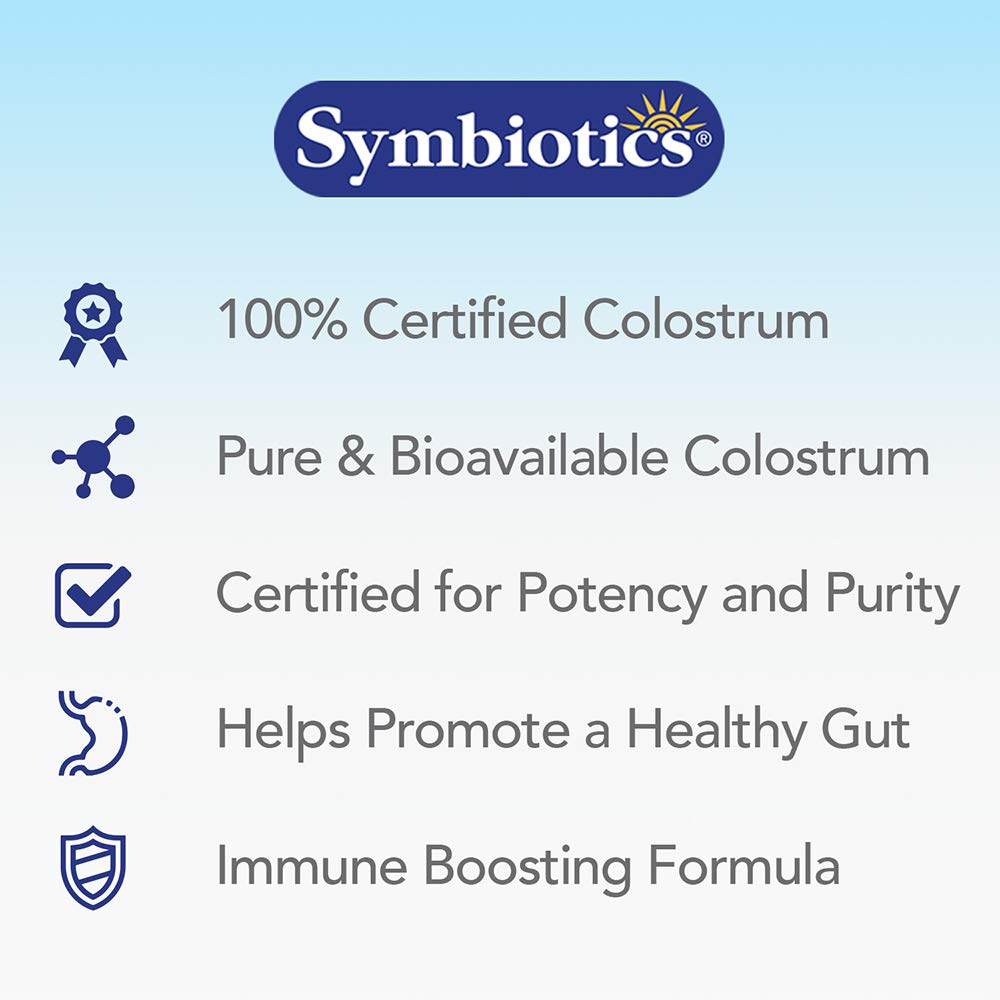 Symbiotics Immunity Support Colostrum Plus Chewables (Pineapple) SymbioticsBuy Supplements Australia