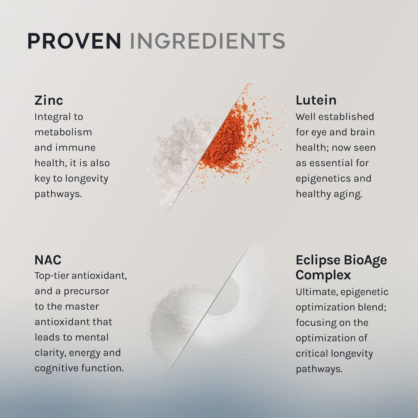 InfiniWell InfiniAge Longevity Supplements - Advanced Cellular Health Supplements with Lutein, N-Acetyl Cysteine (NAC) & Low Dose Zinc - Support Nutrient Sensing & Mitochondrial Health (30 Capsules) InfiniWellBuy Supplements Australia