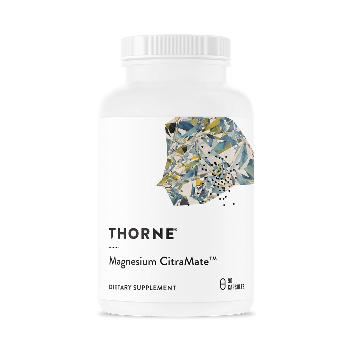 THORNE - Magnesium CitraMate - Magnesium Citrate & Malate Supplement - Supports Heart Health, Skeletal Muscles, Cardiac & Lung Function, Bone Density & More* - Third-Party Certified - 90 Servings THORNEBuy Supplements Australia