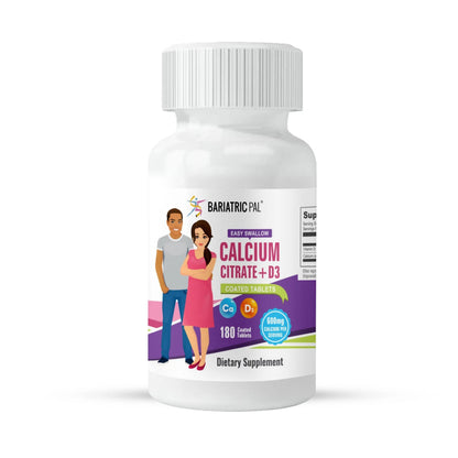 BariatricPal 30-Day Bariatric Vitamin Bundle Multivitamin ONE 1 per Day! Capsule with 60mg Iron Easy Swallow Calcium Citrate BariatricPal