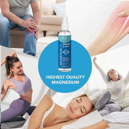 Magnesium Oil Spray For Muscle & Joint Relief – Natural Relaxation & Sleep Support, 4oz Fast-Absorbing Body Mist genericBuy Supplements Australia