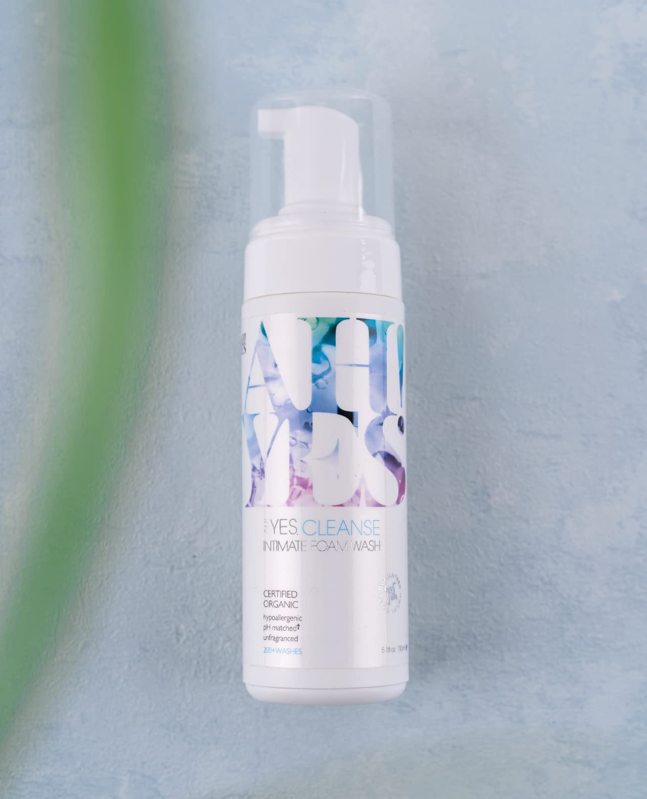 AH! YES CLEANSE Gentle, Organic Foaming Feminine Wash- Unfragranced, pH Matched Vaginal Wash AH! YESBuy Supplements Australia