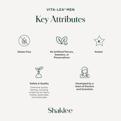 Shaklee - Vita-Lea® Men High Potency Multivitamin and Multimineral - Supports Heart, Immune, Bone, and Joint Health ShakleeBuy Supplements Australia