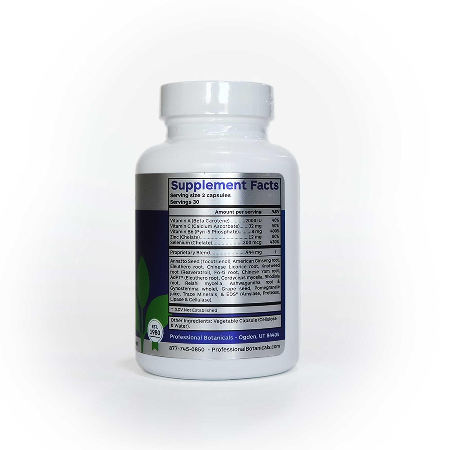 Professional Botanicals Calm Attention - Natural Attention and Mood Support, Rosemary, Vitamin B6, Gotu Kola, Focus, Relaxation, and Concentration Aid - 60 Veg Capsules Professional BotanicalsBuy Supplements Australia