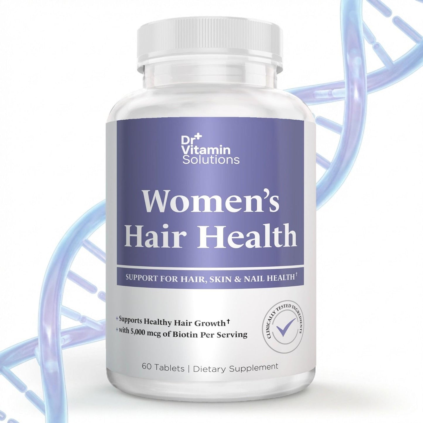 Dr Vitamin Women's Hair Health - Hair, Skin & Nails Support with Biotin & Collagen - 60 Tablets DR VITAMIN SOLUTIONSBuy Supplements Australia