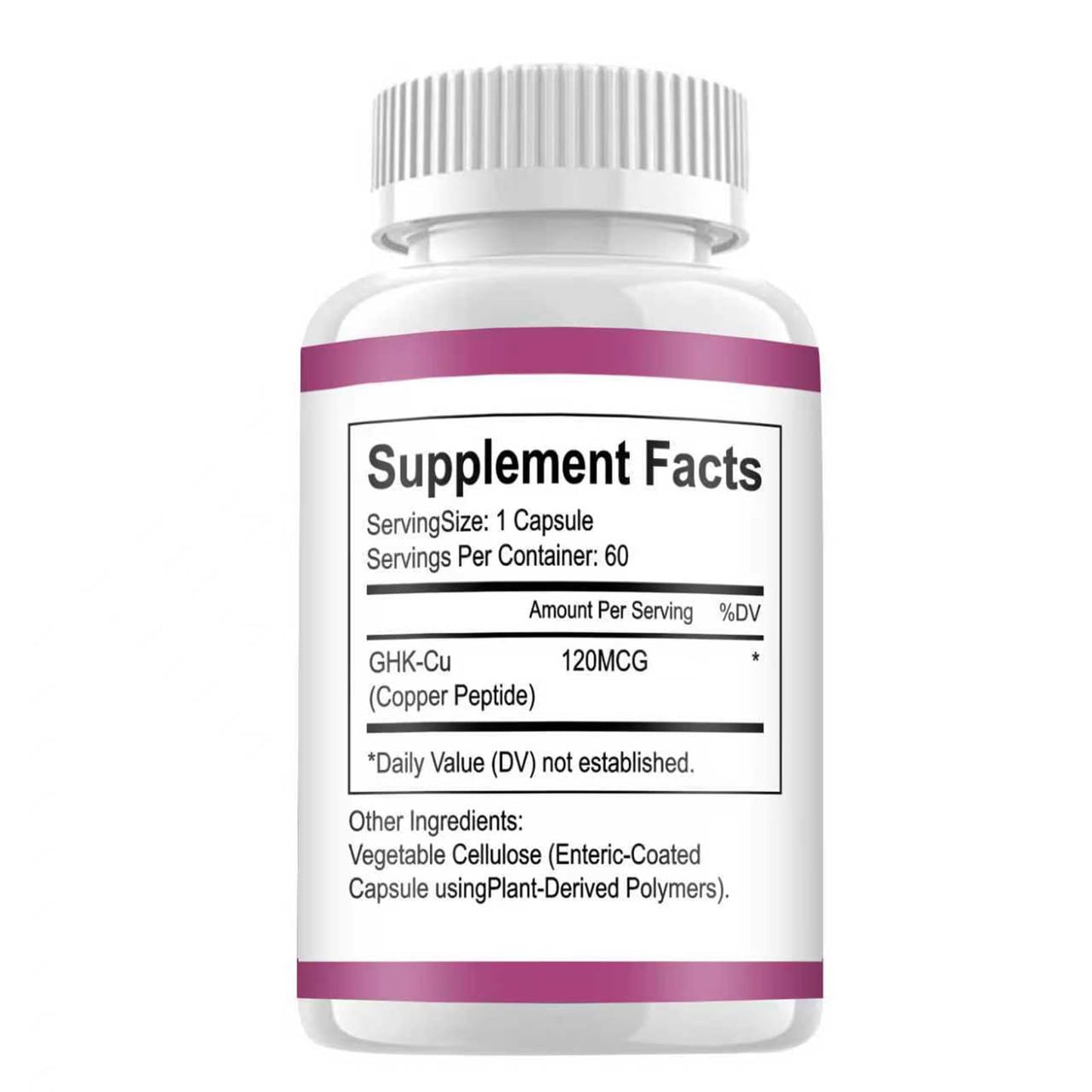 DAYEAH GHK-Cu Copper Peptide Supplement, 120mcg Vegan High Potency Promotes Skin Repair, Radiant Skin Elasticity, Anti-Aging & Hair Growth Support-60ct DAYEAHBuy Supplements Australia