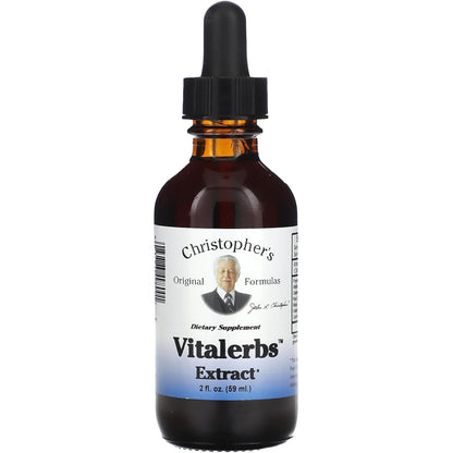 Christopher's Original Formulas Vitalerbs Extract, Nutrient-Rich Herbal Supplement, 2 oz Christopher's Original FormulasBuy Supplements Australia