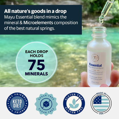 MAYU Trace Mineral Drops, 3 Bottles, Great-Tasting Hydration & Daily Energy, 80+ Full-Spectrum Trace Minerals, Third-Party Tested, Exceeds EU Standards, Magnesium, Potassium & Chloride, No Additives mayuBuy Supplements Australia