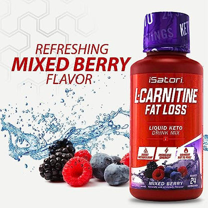 iSatori L-Carnitine Liquid Metabolic Enhancer and Energy Booster - Health and Fitness iSatoriBuy Supplements Australia