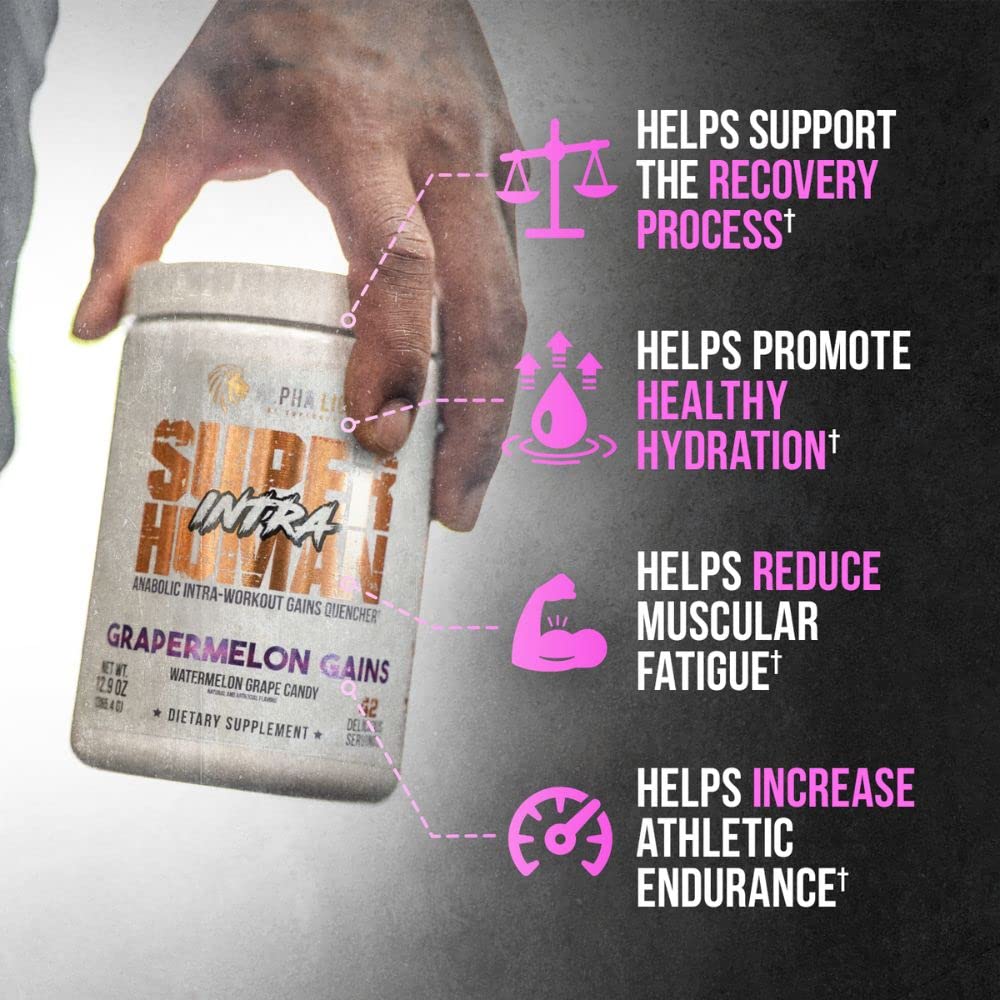 Alpha Lion Superhuman Intra Workout Powder for Men & Women, Amino Acids Drink ALPHA LIONBuy Supplements Australia