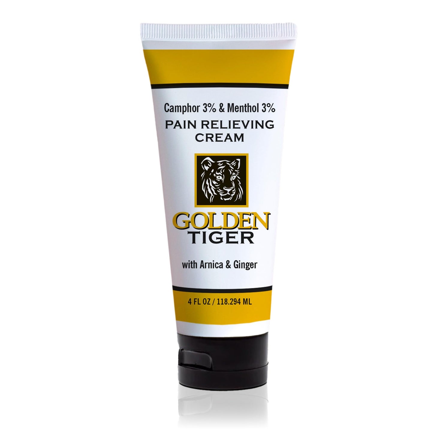 Golden Tiger Pain Relief Cream - 4 oz Tube Golden TigerBuy Supplements Australia