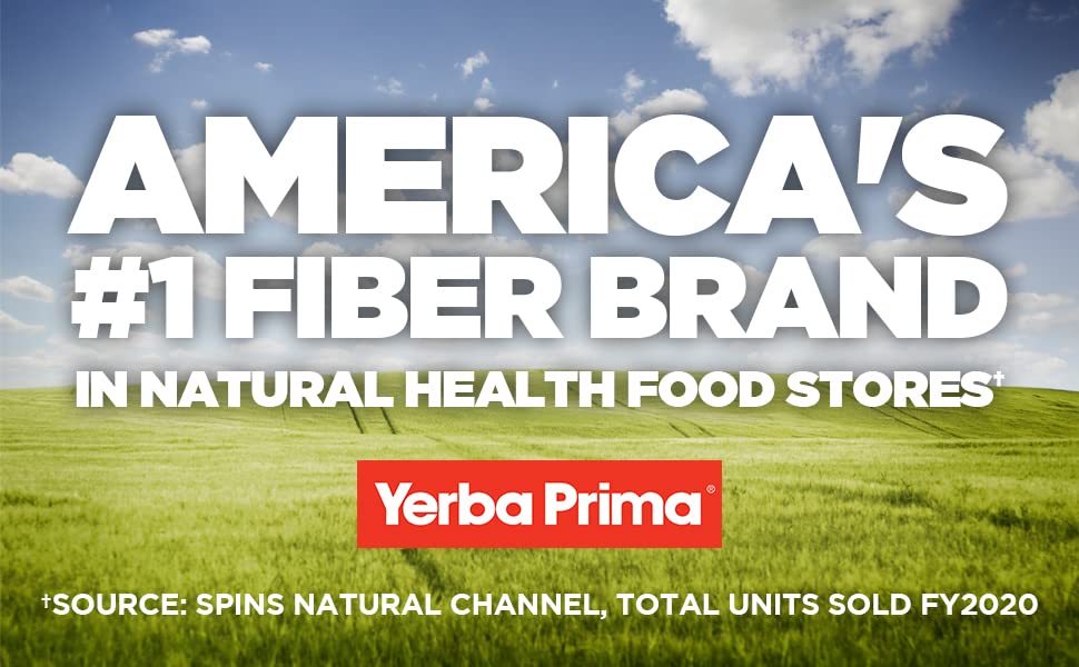 Yerba Prima Prebiotics Colon Care Fiber Caps, 180 Capsules - Five Forms of Fiber Plus FOS Yerba PrimaBuy Supplements Australia