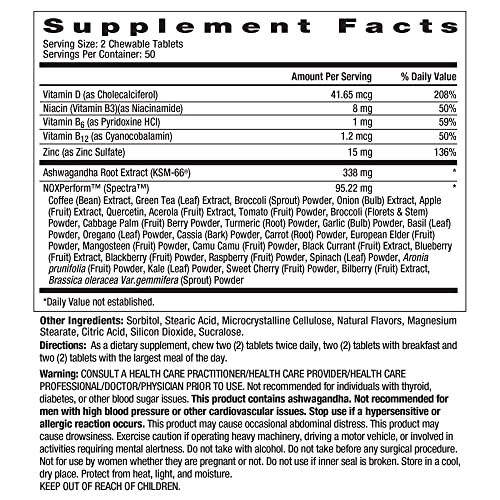 Ageless Male Max Chewable Nitric Oxide Booster Supplement for Men – High Potency New VitalityBuy Supplements Australia