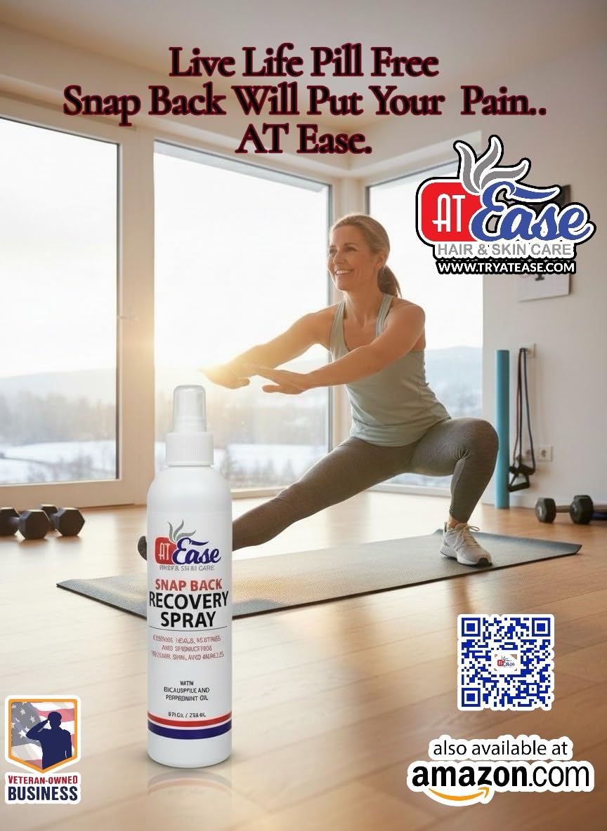 AT Ease Snap Back Recovery Muscle Spray AT EaseBuy Supplements Australia