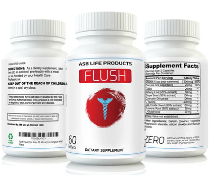 Flush Prevention Red Face Supplements Clinically formulated Fast Absorption FlushBuy Supplements Australia