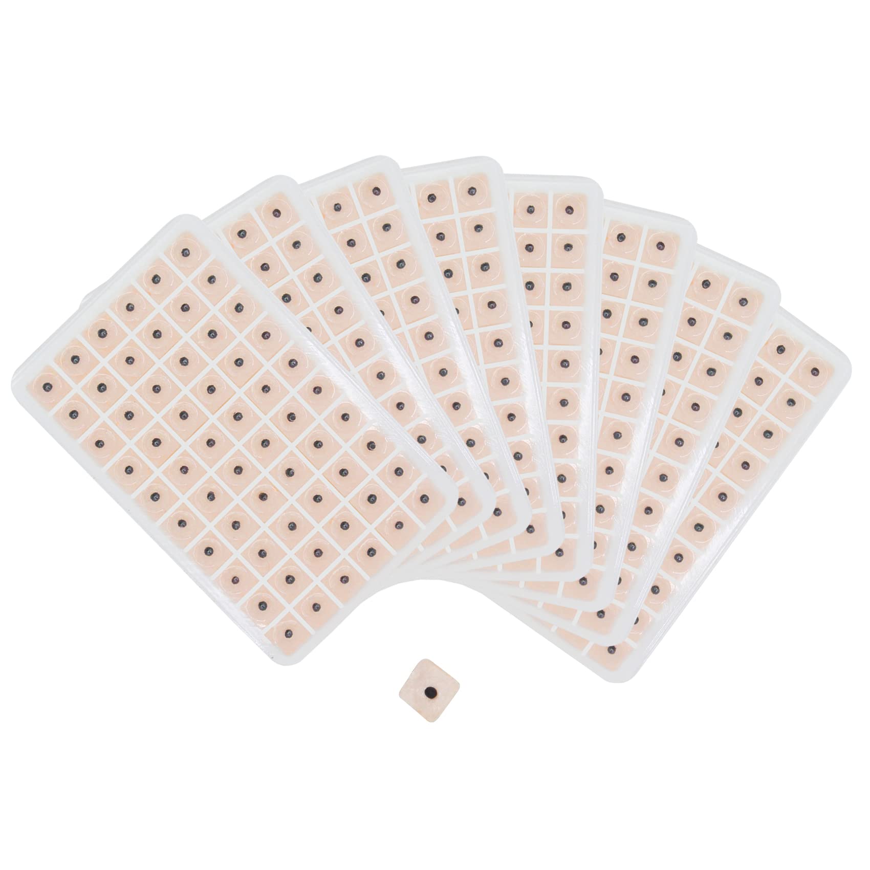 Ear Seeds Auricular Sticker kit,Acupuncture Kit Acupressure with Ears Seed 420 Pcs, Ear Chart, Tweezer HedigonBuy Supplements Australia