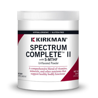 Kirkman Spectrum Complete II Powder - Hypoallergenic - 454 gm/16 oz KirkmanBuy Supplements Australia