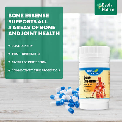 Best in Nature Bone Essense with Kolla2 (Type II Collagen) - Bone and Joint Health Supplement. (60 Count) Best in NatureBuy Supplements Australia