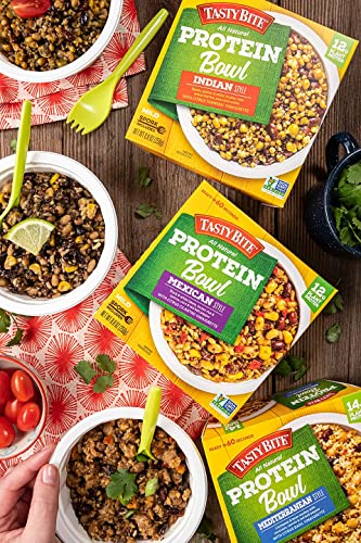 TASTY BITE Mexican Protein Bowl, 8.8 Ounce, Pack of 6, Ready to Eat, Microwaveable TASTY BITEBuy Supplements Australia