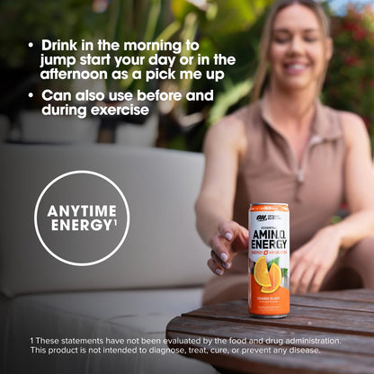 Optimum Nutrition Amino Energy Sparkling Hydration Drink, Electrolytes, Caffeine, Amino Optimum NutritionBuy Supplements Australia