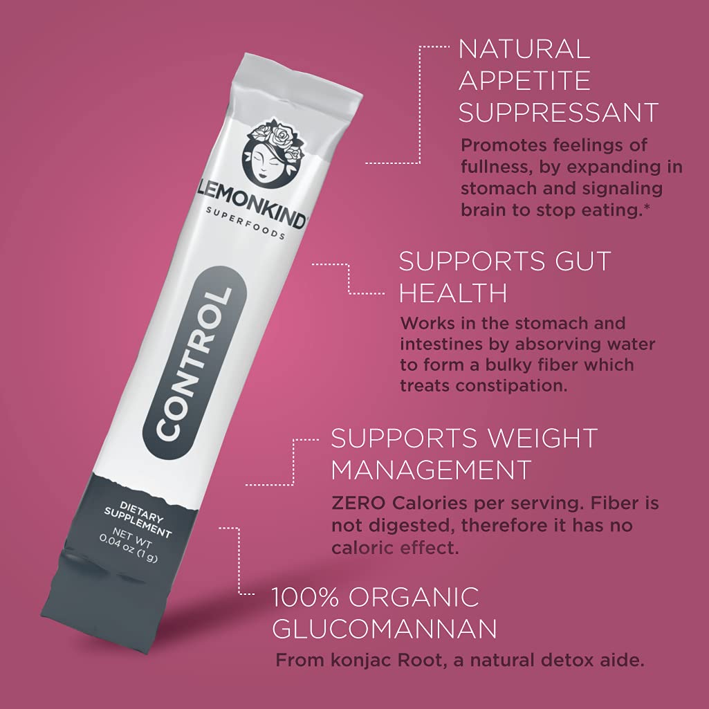 LEMONKIND Organic Zero Calorie Control - Healthy Supplement for Controling Snacking LEMONKINDBuy Supplements Australia