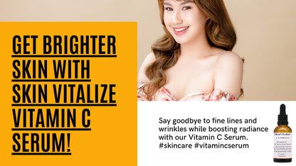 SkinVitalize C E ferulux Vitamin C Serum - 30ml: Advanced Formula for Fighting with Wrinkles Msupps.comBuy Supplements Australia
