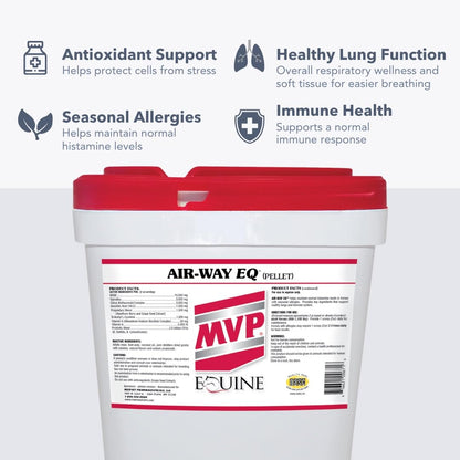 MVP Air-Way EQ Supports Healthy Lung Function and Seasonal Allergy Support in Horses, 5lb - 40 Servings MVPBuy Supplements Australia