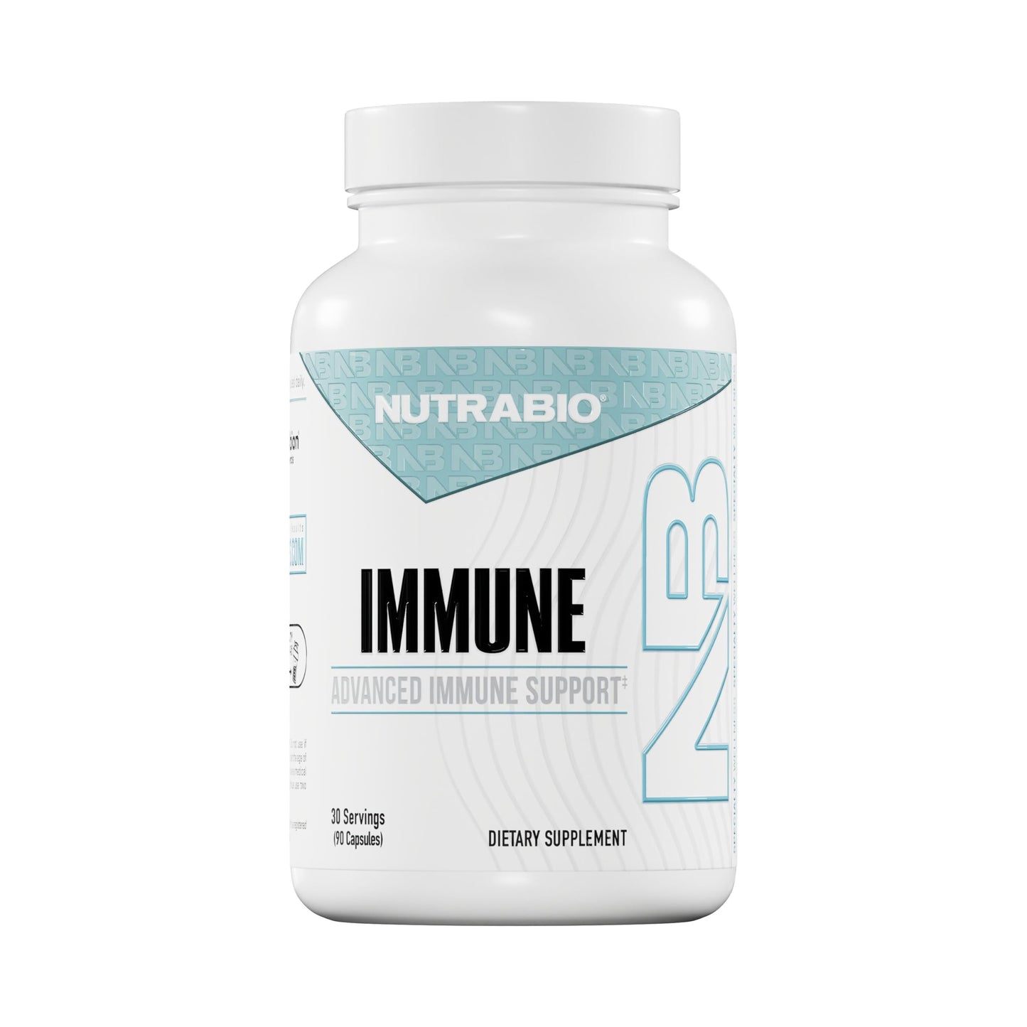 NutraBio Immune Support Supplement with EpiCor - 90 Vegetable Capsules NutraBioBuy Supplements Australia