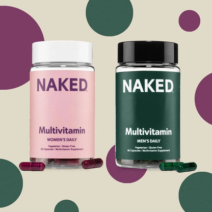 NAKED Nutrition Women's Multi - Daily Multivitamin - Vitamins A, C, E, Selenium, Zinc, Fruit and Super Green Extracts, to Boost Immune Support NAKEDBuy Supplements Australia