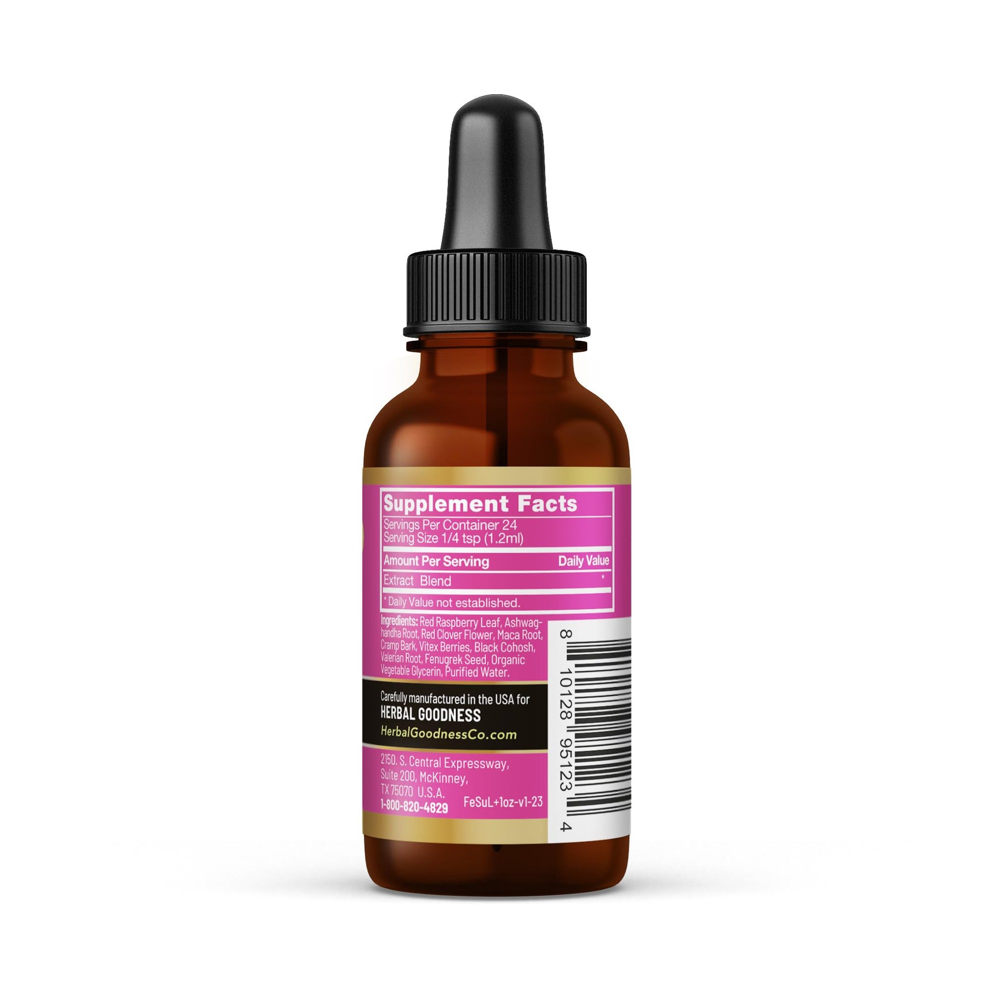 Herbal Goodness Female Support Supplement 1 Fl. oz – Natural Herbal Blend for Women’s Hormonal Health, Energy & Wellness – Adaptogenic Liquid Formula – Non-GMO, Gluten-Free – 1 Bottle Herbal GoodnessBuy Supplements Australia