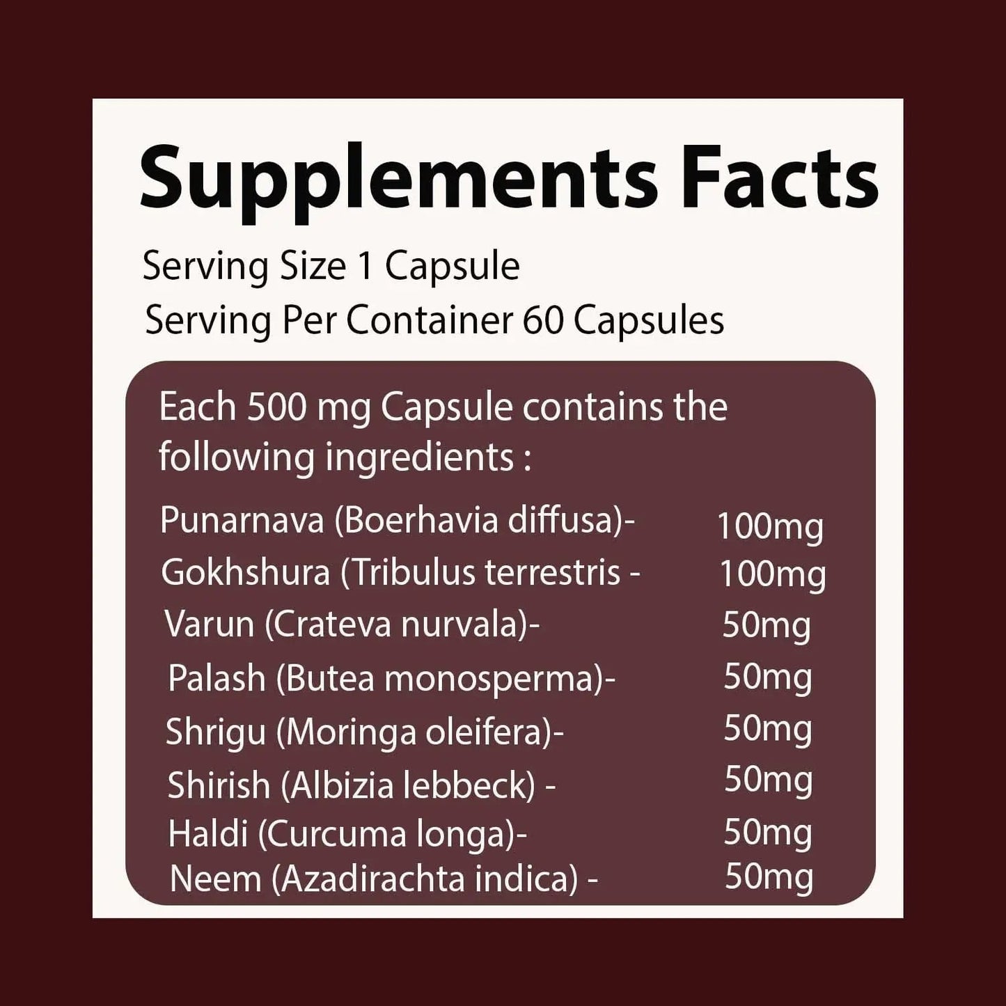 VEDIKROOTS UroEase | Ayurvedic Herbal Supplement for Kidney Health & Uric Acid Levels | Supports Urinary Tract Health | 60 Veg Capsules VEDIKROOTSBuy Supplements Australia