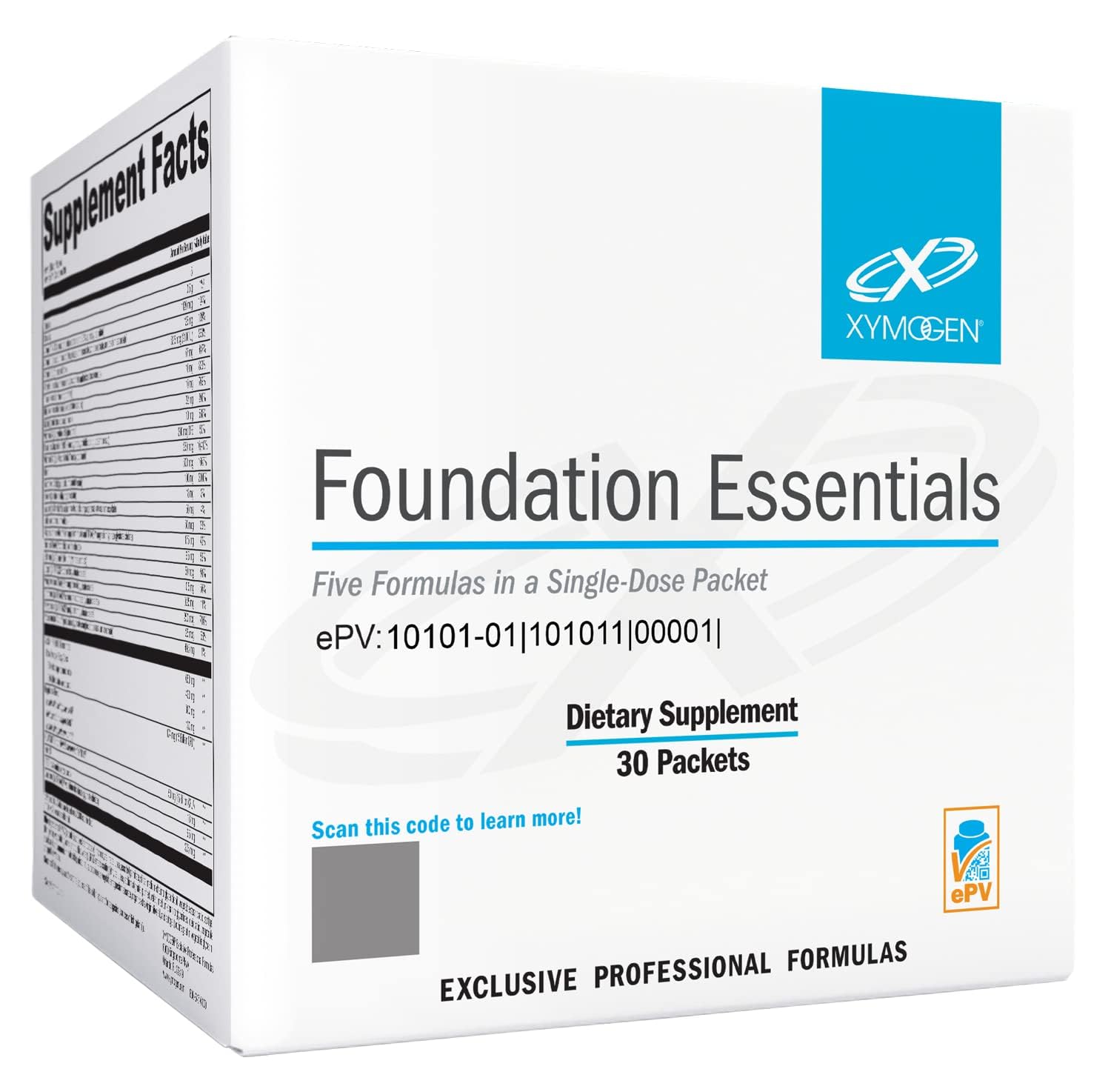 XYMOGEN Foundation Essentials - Daily Supplement Packets for Overall Health - Fish Oil, Magnesium & Probiotics - Travel-Friendly - Gluten-Free & Non-GMO - 30 Packets XYMOGENBuy Supplements Australia