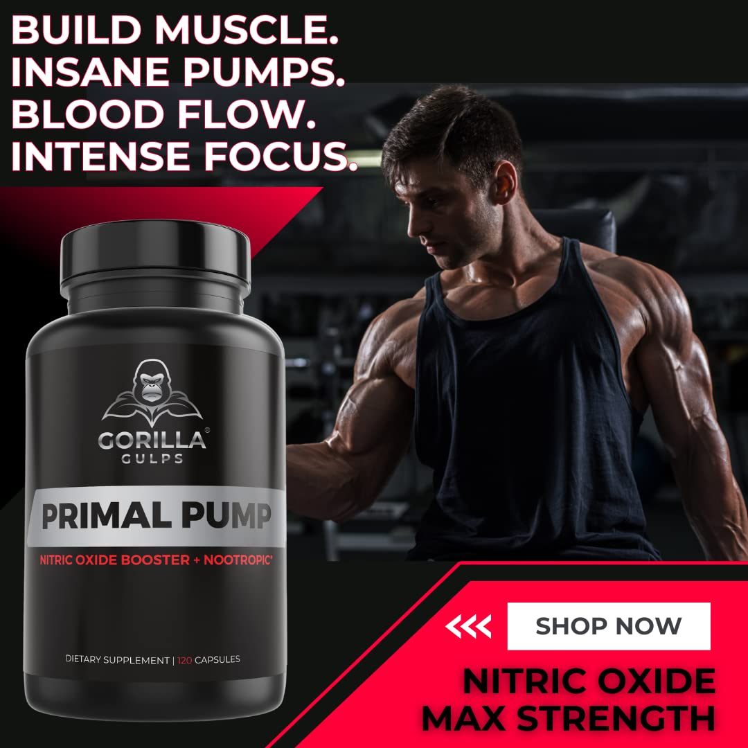 Gorilla Gulps | Anabolic Ape + Primal Pump Bundle