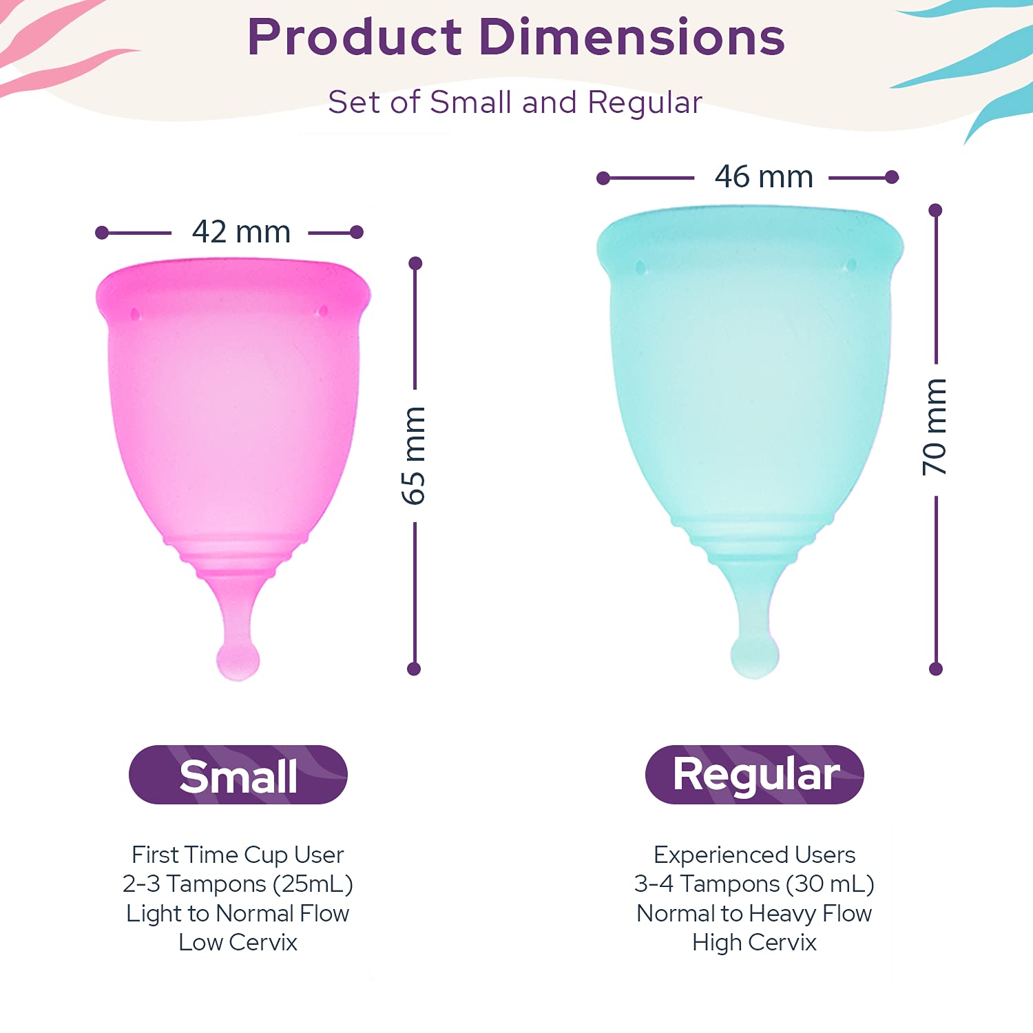 Ecoblossom Menstrual Cup Sterilizer - Modern Menstrual Cup Cleaner Unscented Sanitizer EcoBlossomBuy Supplements Australia